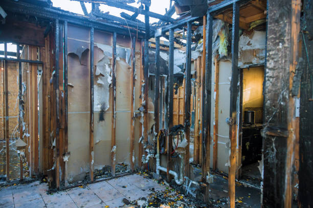 Professional Fire Damage Removal technician working in Spinnerstown, PA